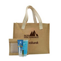 Jute Beach Bag with Pro